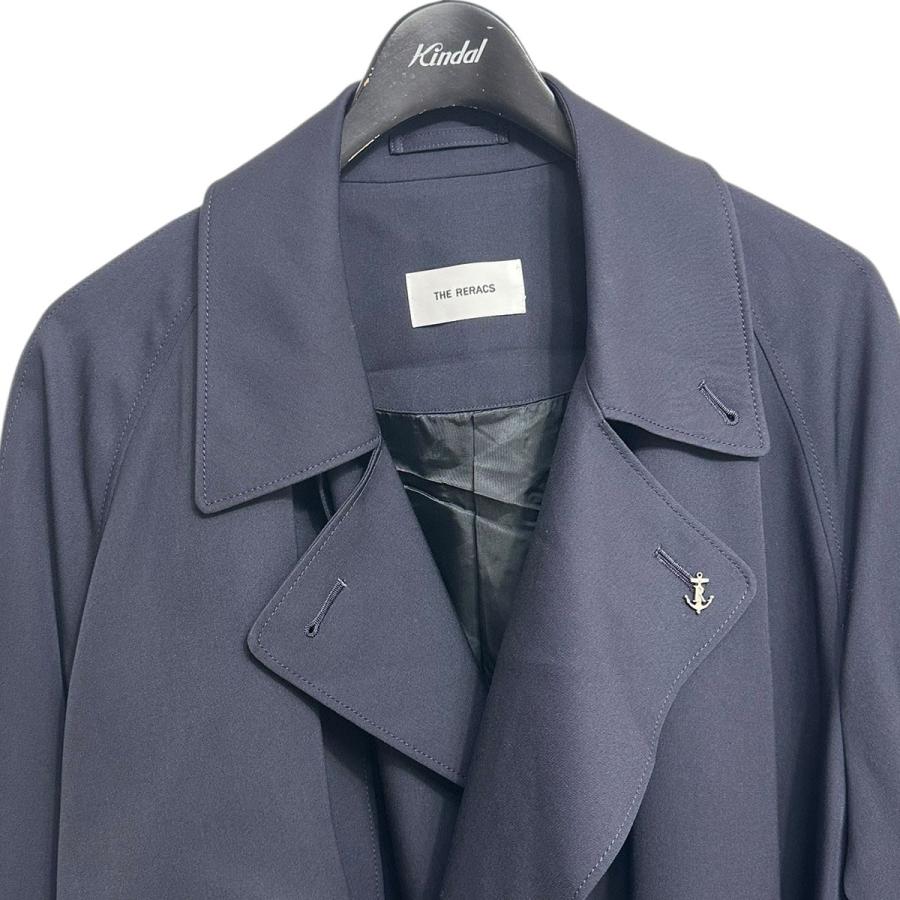 THE RERACS ザリラクス SUPER TWILL S+S TRENCH ウールギャバ THE RERACS ザリラクス SUPER TWILL S+S TRENCH ウールギャバ