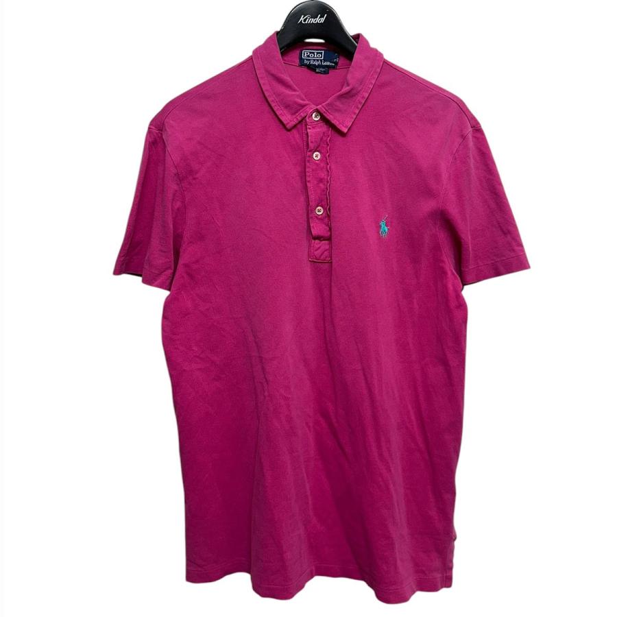 ポロラルフローレン　ワンポイントピンクポロシャツ POLO RALPH LAUREN（ポロ・ラルフローレン） ロゴワンポイント