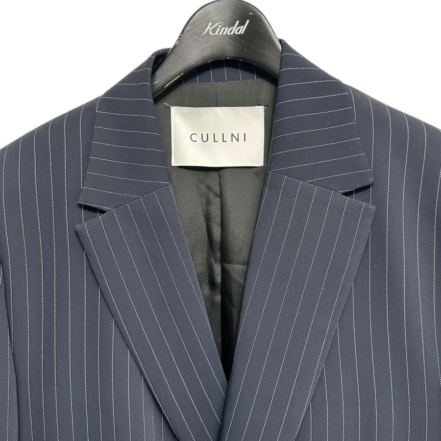 CULLNI（クルニ） CULLNI 24AW Stripe Double Satin Zip Pocket