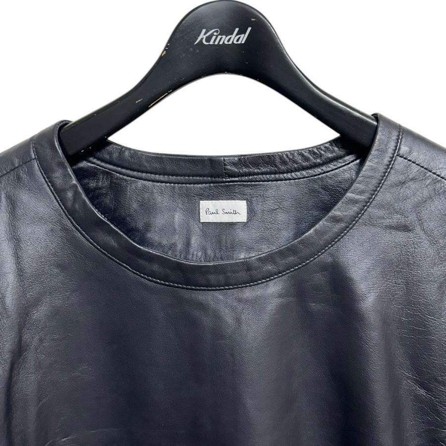 Paul Smith ポールスミス ラムレザープルオーバーシャツ Paul Smith ポールスミス ラムレザープルオーバーシャツ