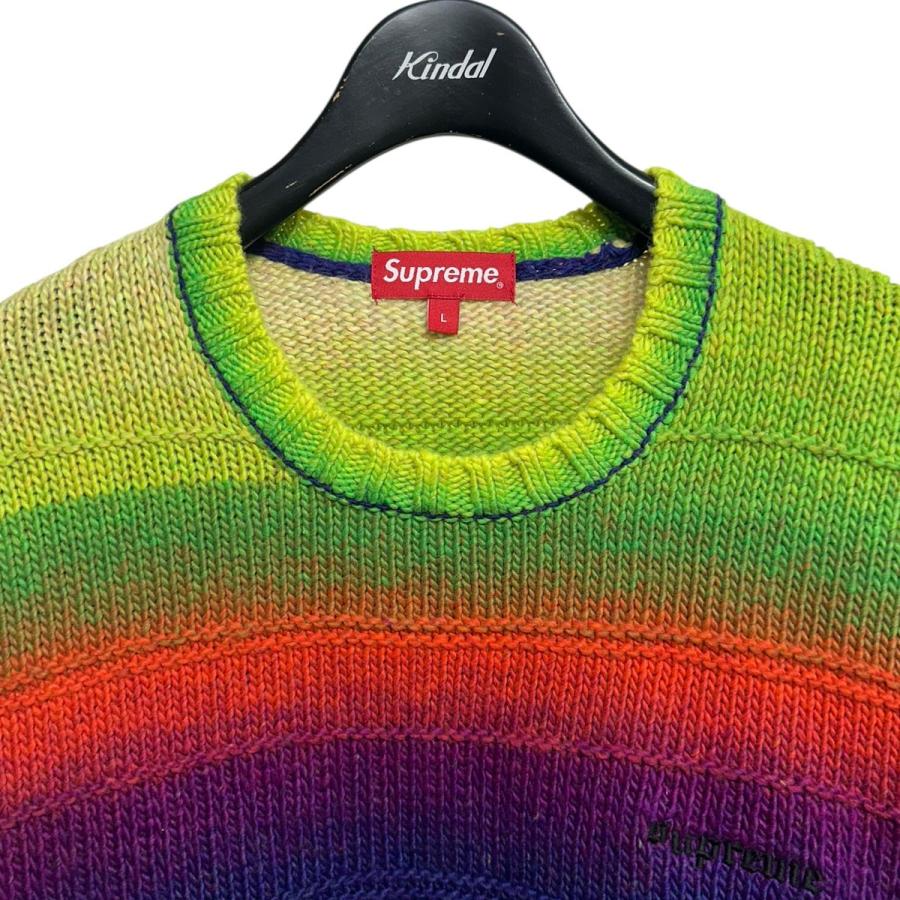 Supreme（シュプリーム） Supreme 22AW Gradient Stripe Sweater Multi
