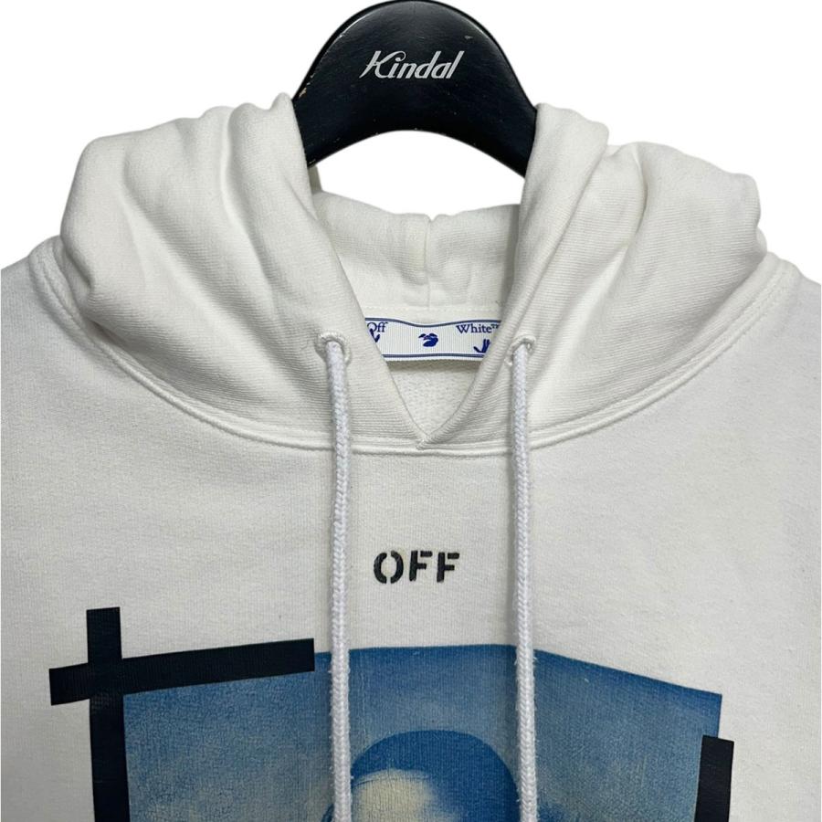 off white（オフホワイト） モナリザプリントフーディー