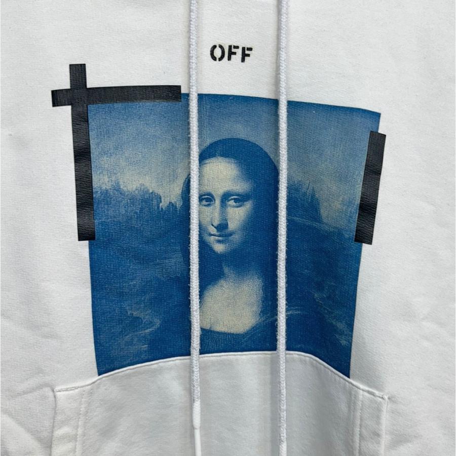 off white（オフホワイト） モナリザプリントフーディー