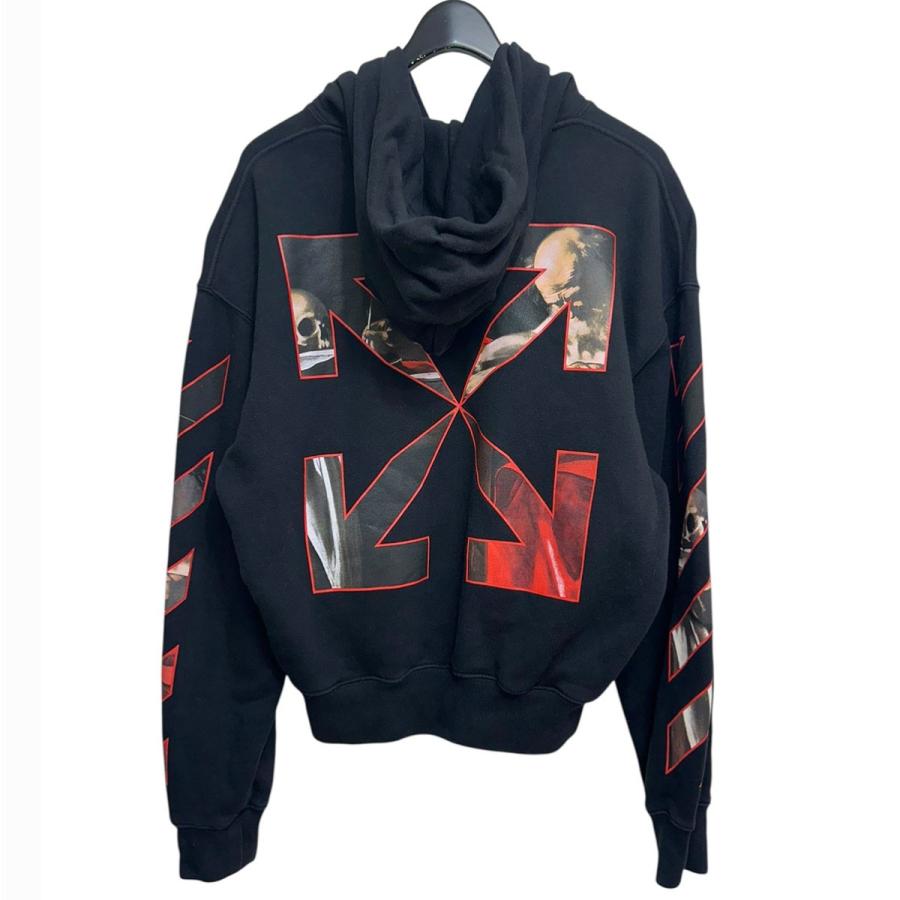 off white オフホワイト OFFWHITE Caravaggio Over Hoodie プリント  