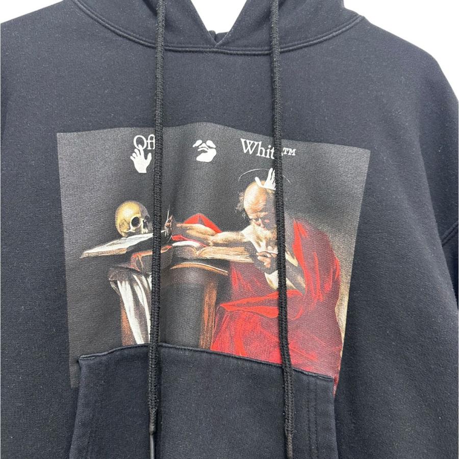 off white オフホワイト OFFWHITE Caravaggio Over Hoodie プリント  