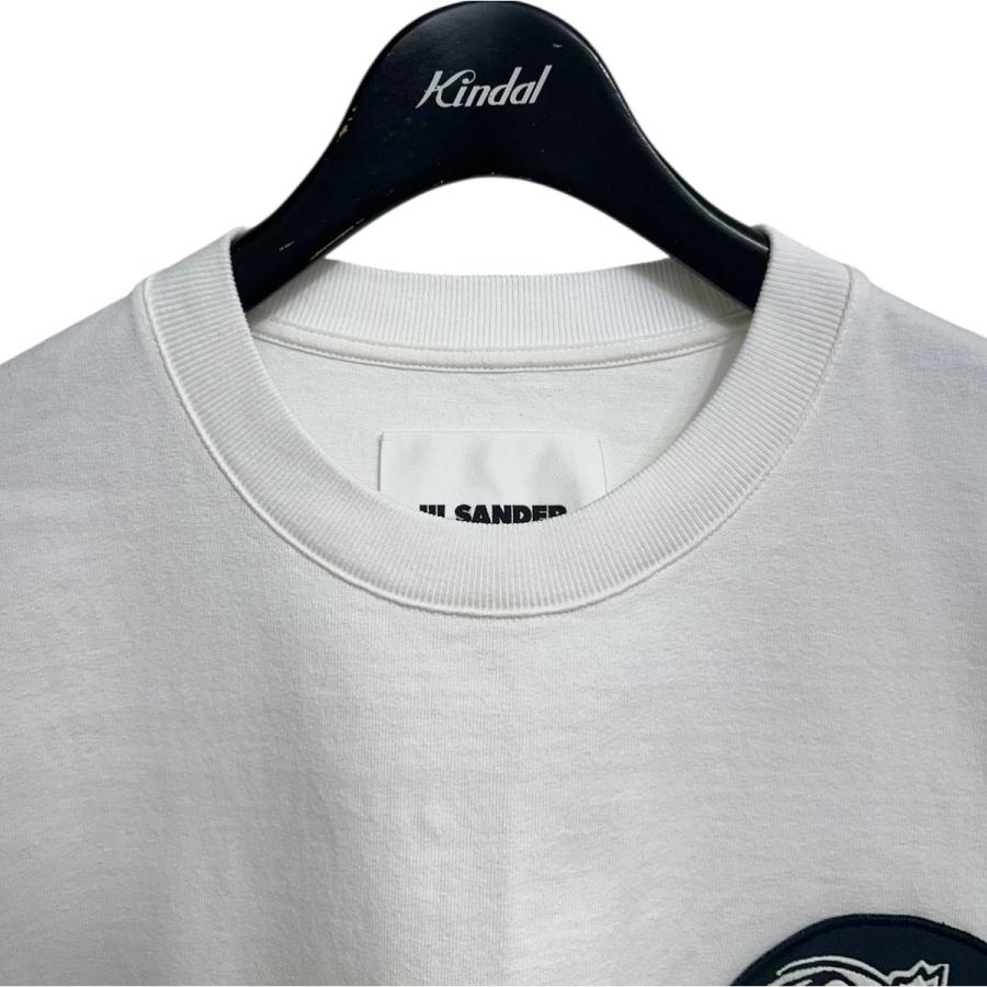 未使用品　M JIL SANDER 22aw ロゴTシャツ JIL SANDER ジルサンダー 22AW ワッペン付きヘビーTシャツ