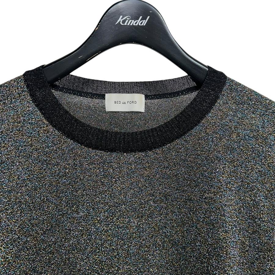 BED J.W. FORD ベッドフォード J．W． 23SS Trim Knitting T-shirts 