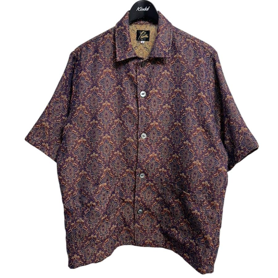 Needles / 24SS/CABANA SHIRT - POLY INDIA JQ./カバナシャツ/L/ポリ/OT191 Needles（ニードルス） ニードルズ Needles 24SS Cabana Shirt -Poly
