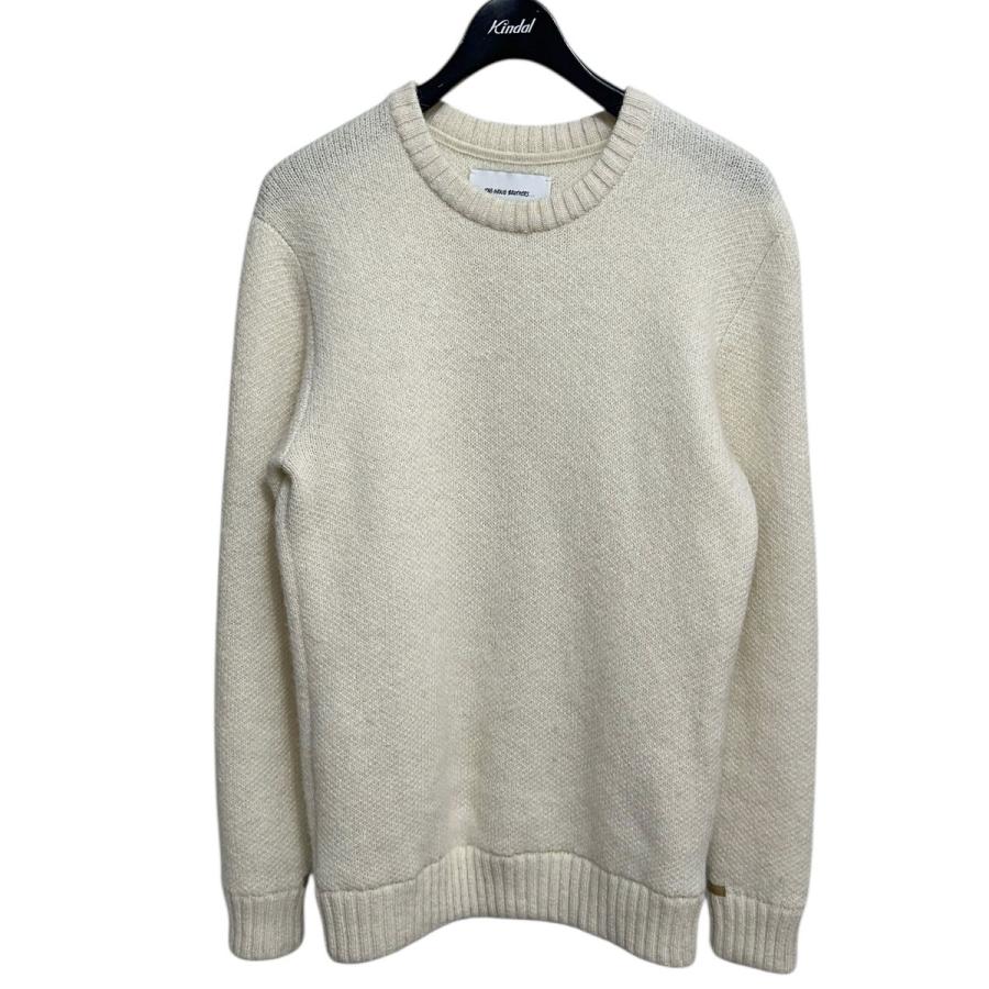 イノウエブラザーズ アルパカクルーネックセーター ハイゲージクルー