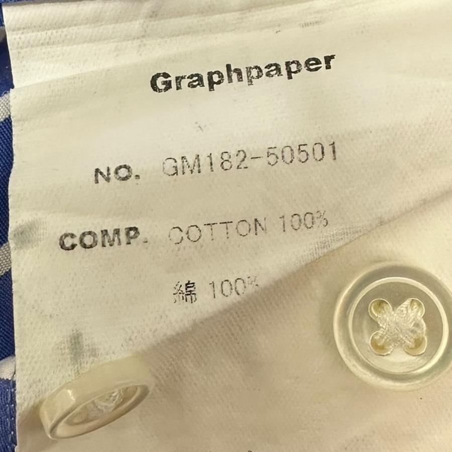 グラフペーパー Graphpaper THOMAS MAISONストライプシャツ 半袖シャツ