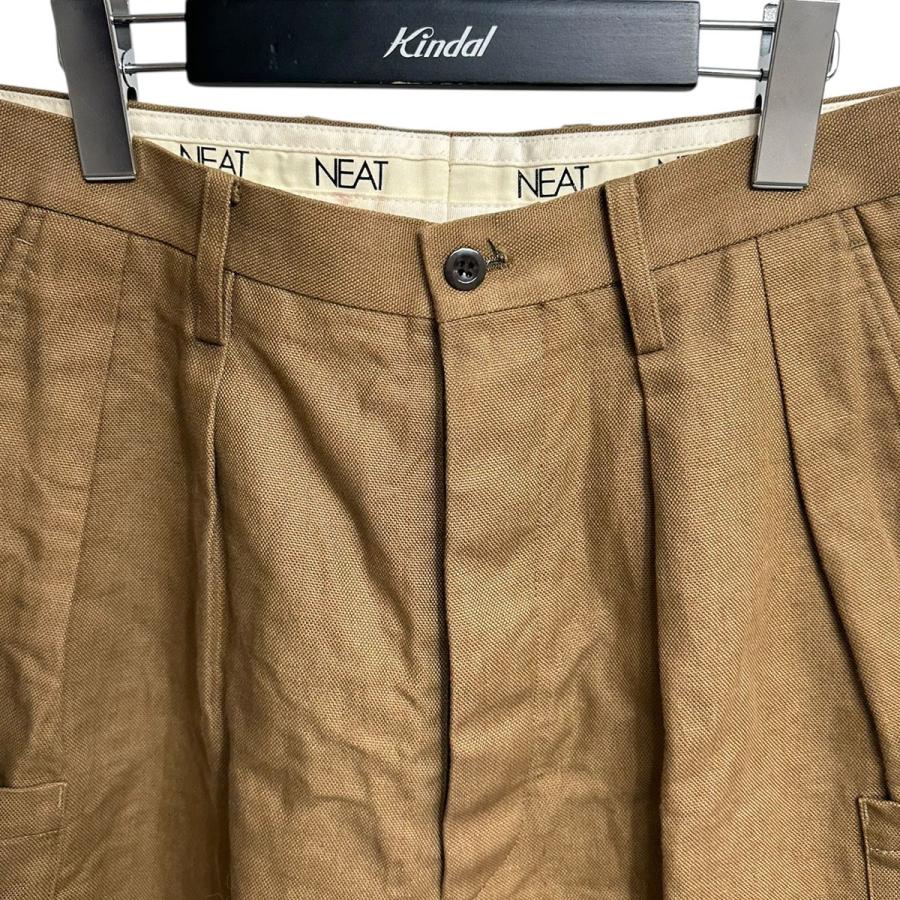 NEAT（ニート） NEAT C／L Oxford Cargo Shorts コットンリネンカーゴ