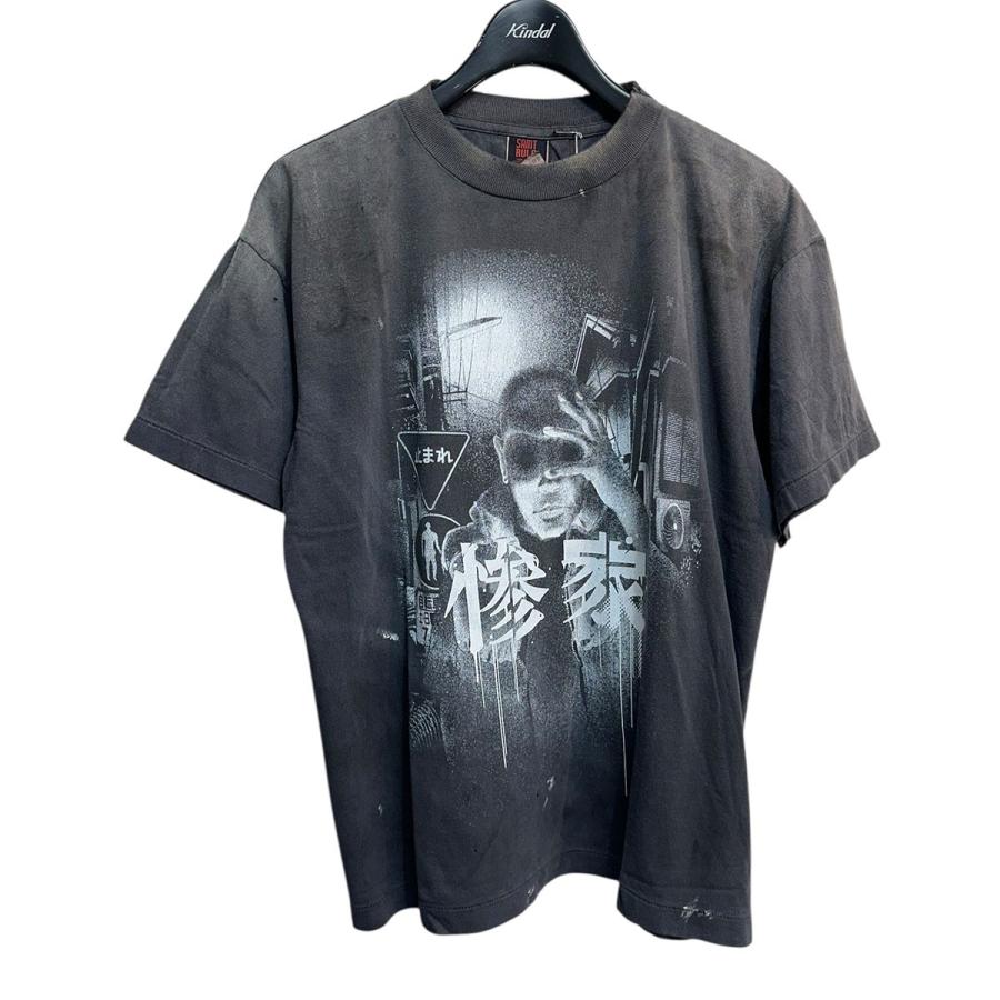 セントマイケル SAINT MICHAEL 25AW GS SS TEE／惨家-zange エイジング 