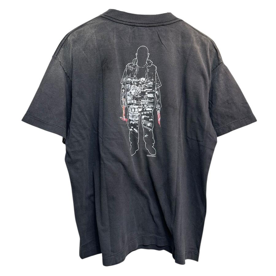 セントマイケル SAINT MICHAEL 25AW GS SS TEE／惨家-zange エイジング 