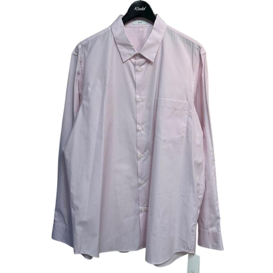 ATON（エイトン） 【値下げ】ATON GIZA BROAD STANDARD SHIRTS ギザ 