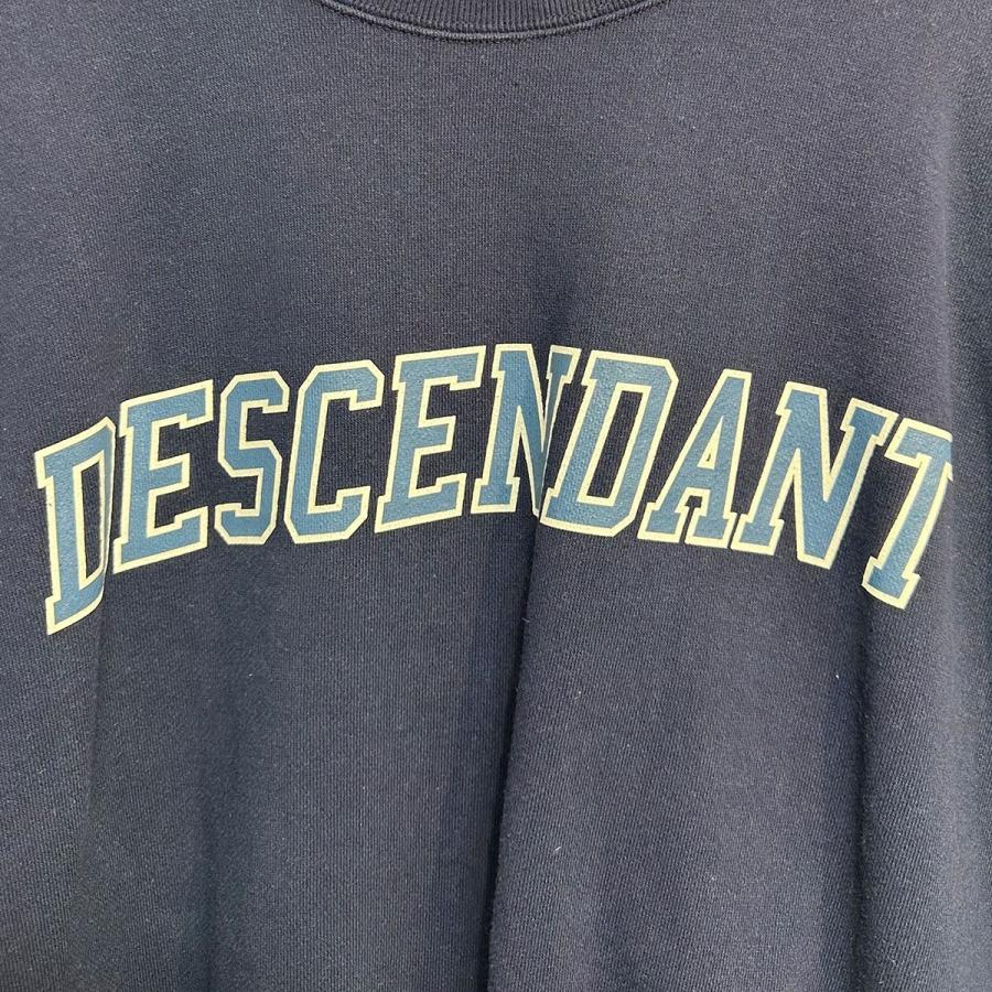 DESCENDANT ディセンダント DESCENDANT DIRT CREW NECK ロゴ