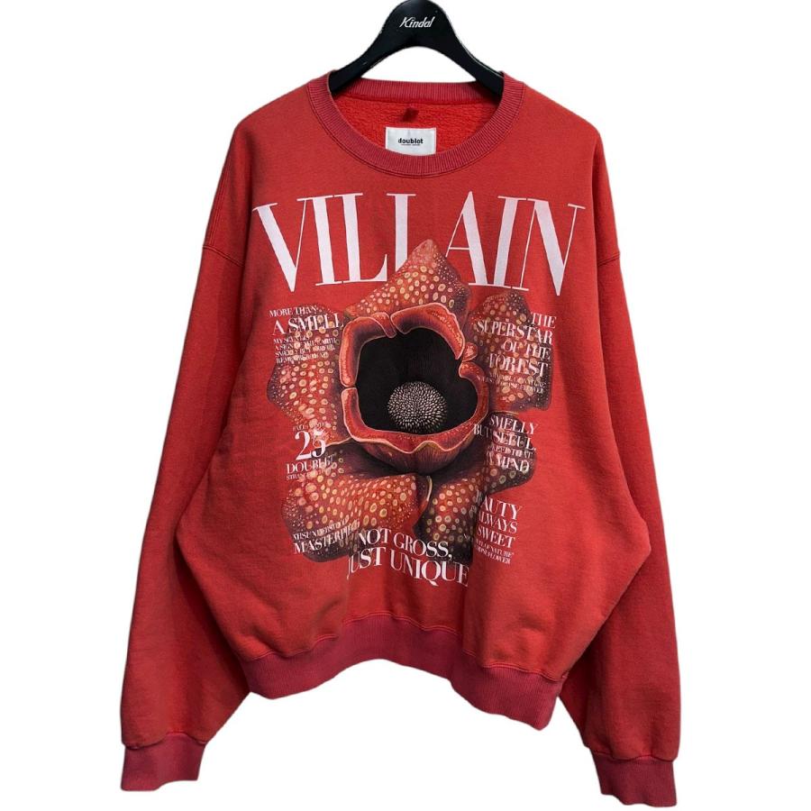 doublet（ダブレット） doublet 25AW VILLAIN COVER PRINT SWEATSHIRT