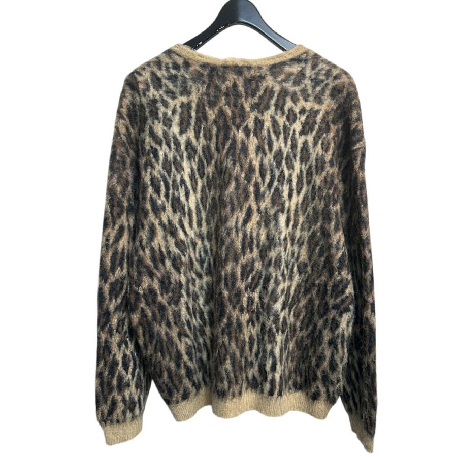 セントマイケル SAINT MICHAEL MOHAIR CARDIGAN レオパードモヘア
