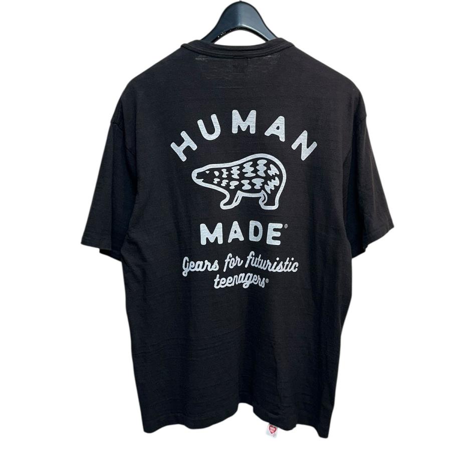 HUMAN MADE ヒューマンメイド トップス XL ブラック メンズ HUMAN MADE（ヒューマンメード） ヒューマンメイド バックプリント