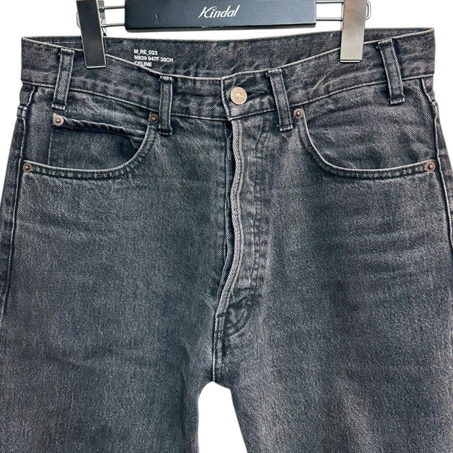 CELINE ウェスリージーンズ チャコールウォッシュ 26サイズ CELINE（セリーヌ） チャコールウォッシュデニムウェスリージーンズ