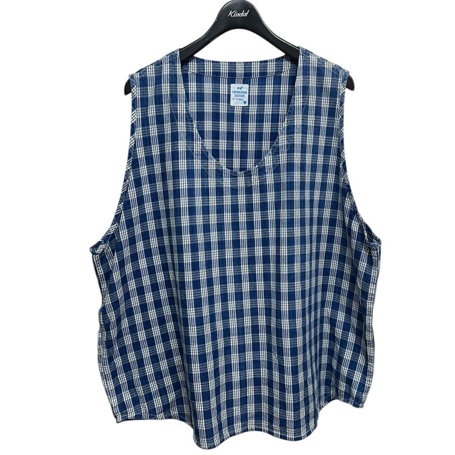ポータークラシック Hawaiian Denim チェックベスト PORTER CLASSIC（ポータークラシック） Porter Classic PALAKA VEST