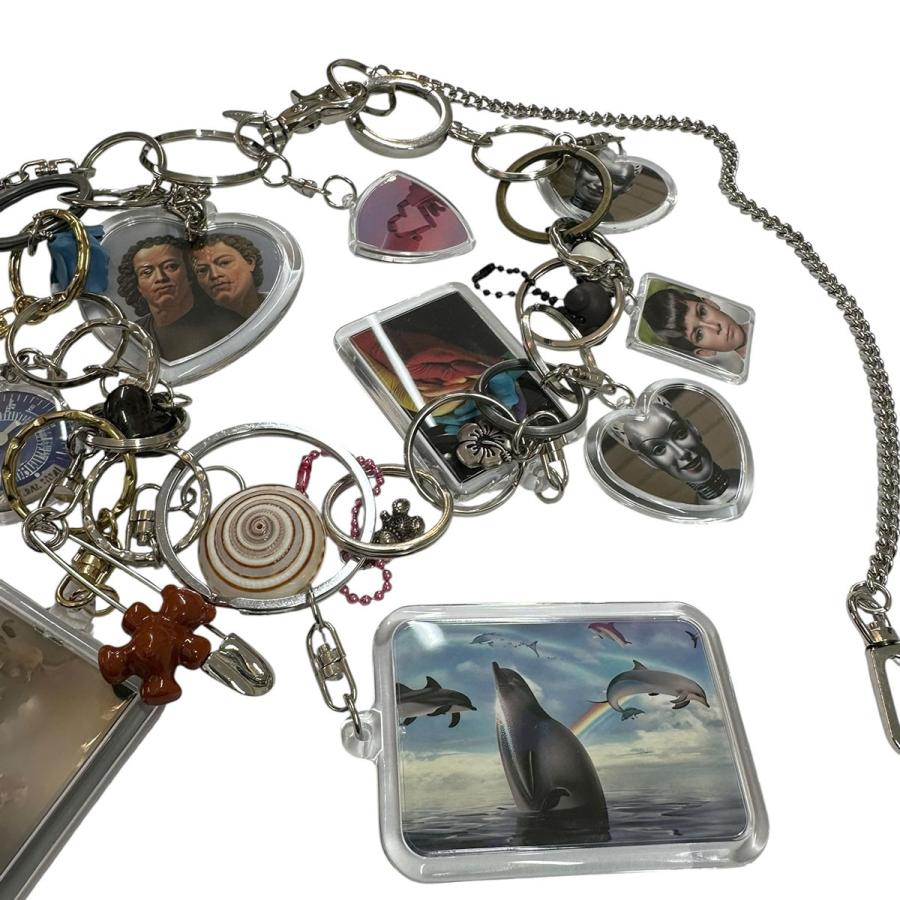 doublet（ダブレット） doublet 10 WORDS KEYCHAIN 24SS66AC24 マルチ