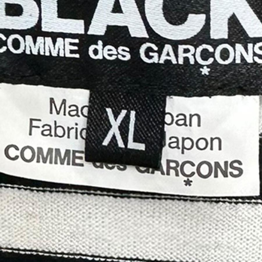 BLACK COMME des GARCONS ブラックコムデギャルソン 25AW 綿天竺