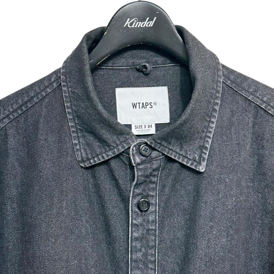 ジャケット・アウター WTAPS WCPO 01 LS DENIM 222WVDT-SHM01 WTAPS（ダブルタップス） WTAPS WCPO 01 LS COTTON．DENIM デニム
