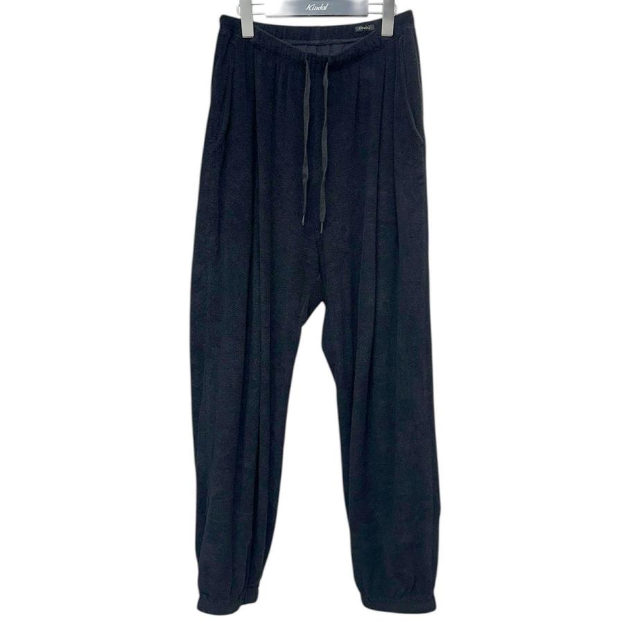 COMOLI（コモリ） COMOLI 25SS パイルパンツ B01-05041 ブラック