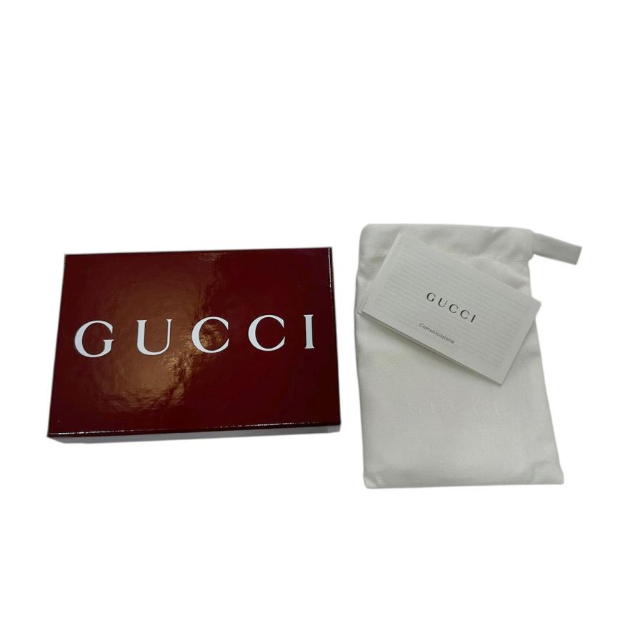 GUCCI（グッチ） GUCCI GGエンボスレザーカードケース ブラック