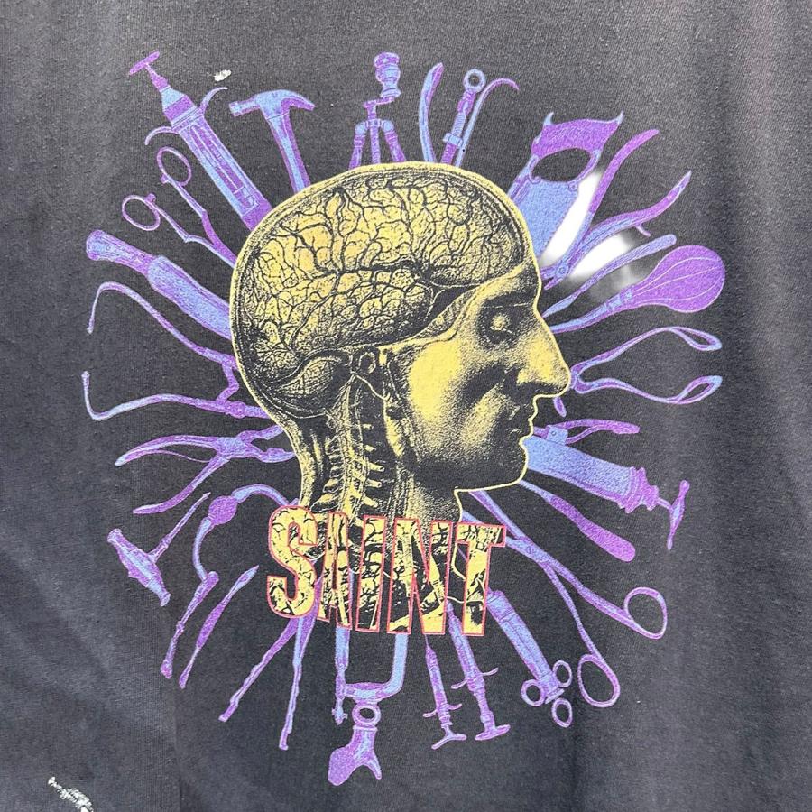 セントマイケル SAINT MICHAEL 26SS LS T-SHIRT／HEAD ヴィンテージ