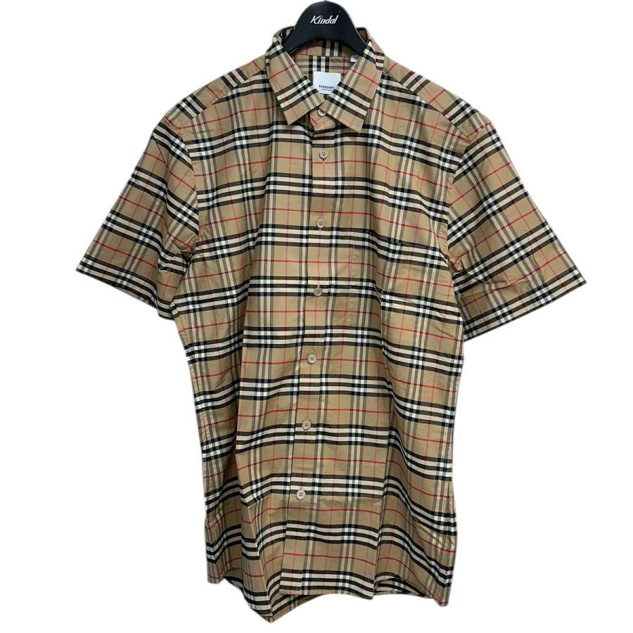BURBERRY LONDON　タンクトップ　ベージュ　肩ノバチェック　M BURBERRY ロンドンノースリーブ タンクトップ ノバチェック Mサイズ