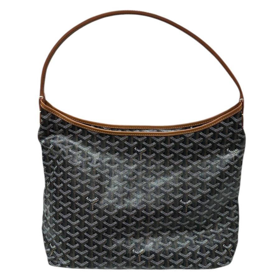 GOYARD（ゴヤール） ボエムホーボーバッグ ブラック×タン 