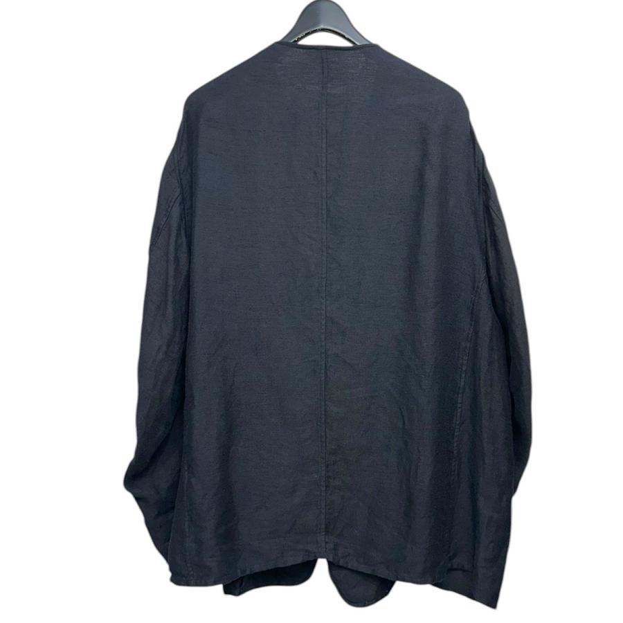 COMOLI（コモリ） COMOLI 25SS リネンサテン ノーカラージャケット B01
