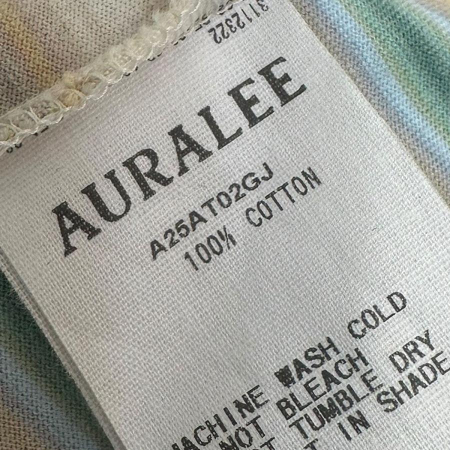 AURALEE（オーラリー） AURALEE 25AW GRADIENT STRIPE JERSEY TEE FADE