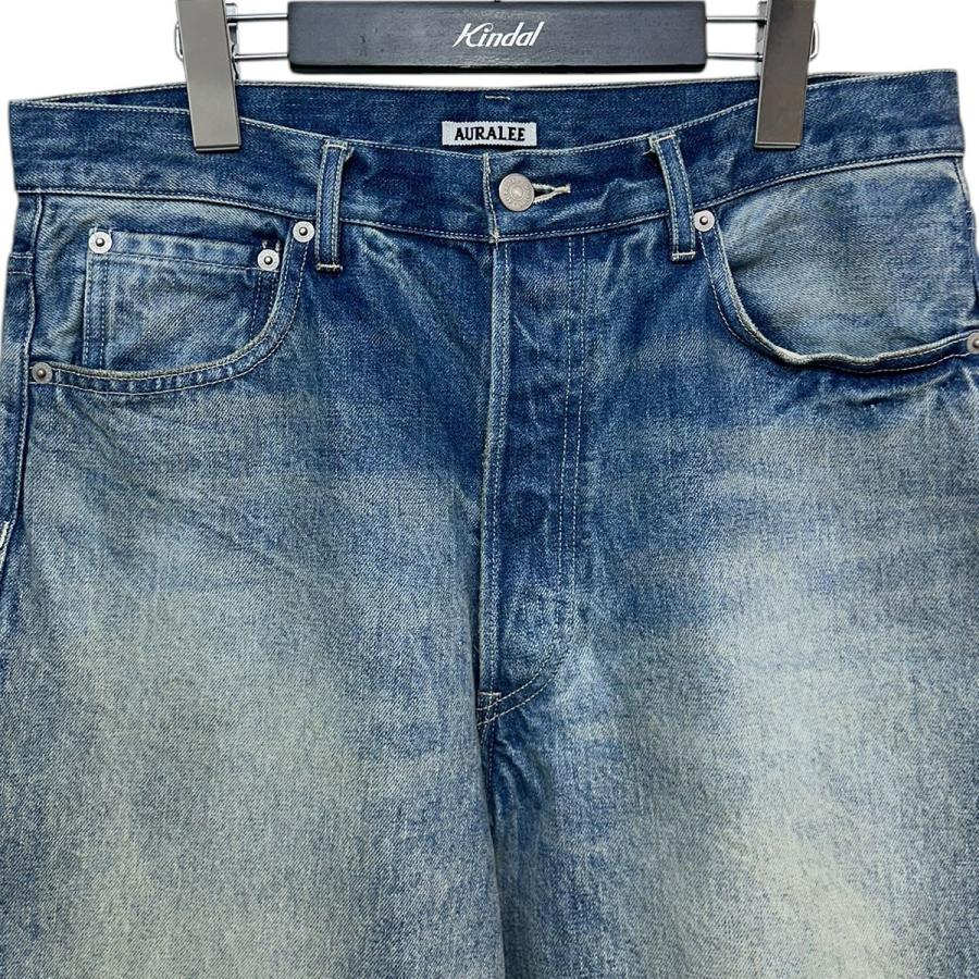 AURALEE（オーラリー） AURALEE SELVEDGE FADED HEAVY DENIM WIDE