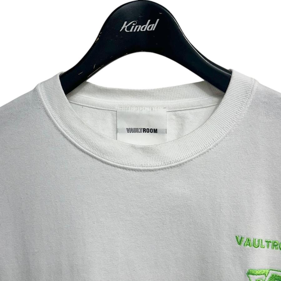 ボルトルーム VAULTROOM ASSEMBLE LOGO TEE ロゴ刺繍Tシャツ ホワイト 