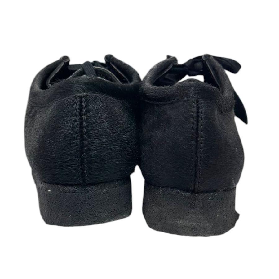 Clarks（クラークス） ワラビー BLACK HAIR ON ブラック サイズ：8