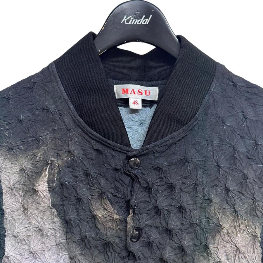 エムエーエスユー MASU 24AW SPIKY VARSITY JACKET スパイキーバー