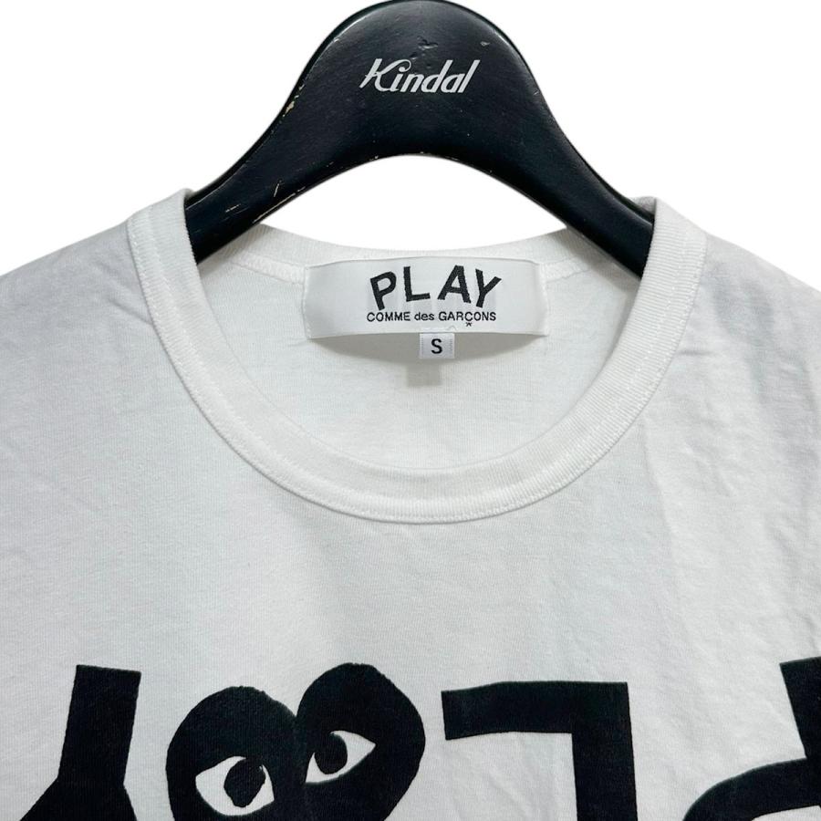 PLAY COMME des GARCONS プレイコムデギャルソン AD2026 ロゴプリントT