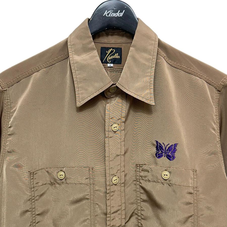 Needles（ニードルス） ニードルズ Needles S／S Work Shirt - Poly
