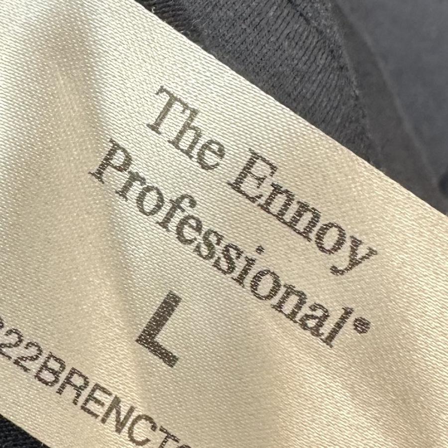 ザ エンノイ プロフェッショナル THE ENNOY PROFESSIONAL ロゴ刺繍T
