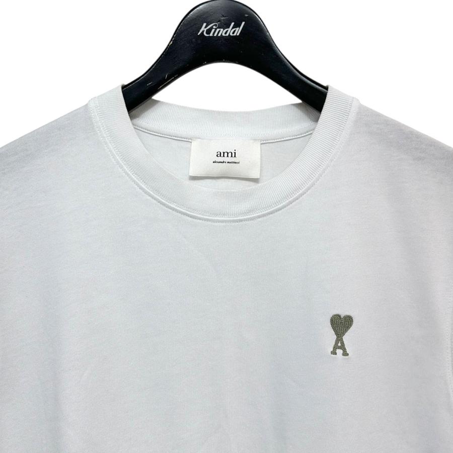 アミパリス AMI PARIS DE COEUR ハートロゴ刺繍 半袖Tシャツ SPUTS022