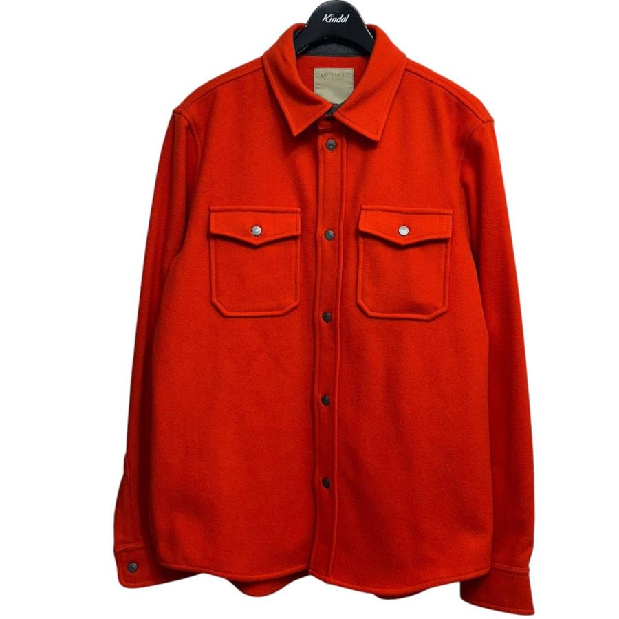 WOOLRICH（ウールリッチ） WOOLRICH ALASKAN MELTON PLAIN OVERSHIRT