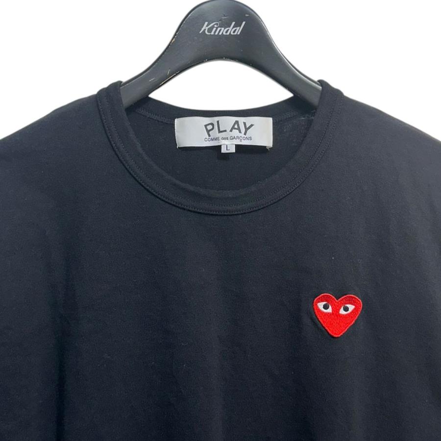 PLAY COMME des GARCONS プレイコムデギャルソン ロゴワッペンTシャツ