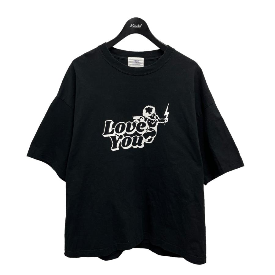 値下げ】19SO Love You Angel Tシャツ ブラック サイズ：L (阿佐ヶ谷店