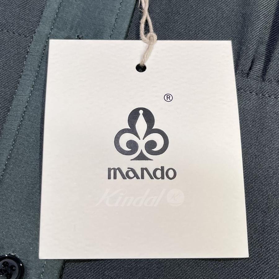 mando（マンド） マンドー ロングバンドカラープルオーバーワンピース 