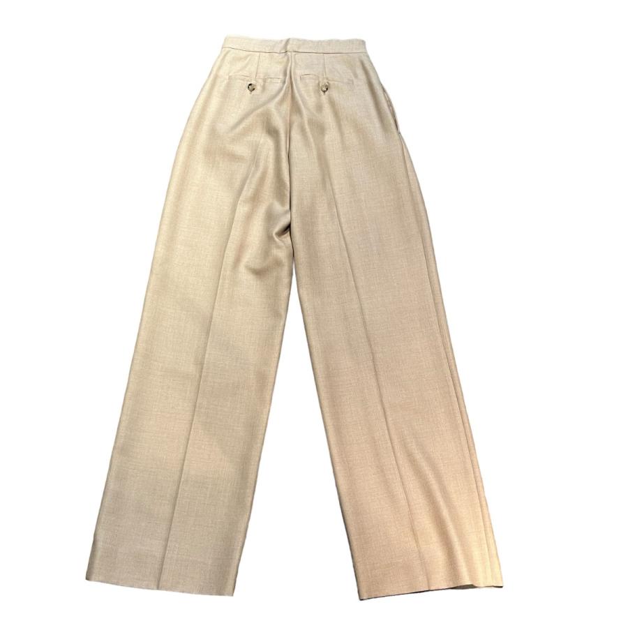 値下げ】MaxMara アルビノキャメルシルクパンツ ベージュ サイズ：J40 