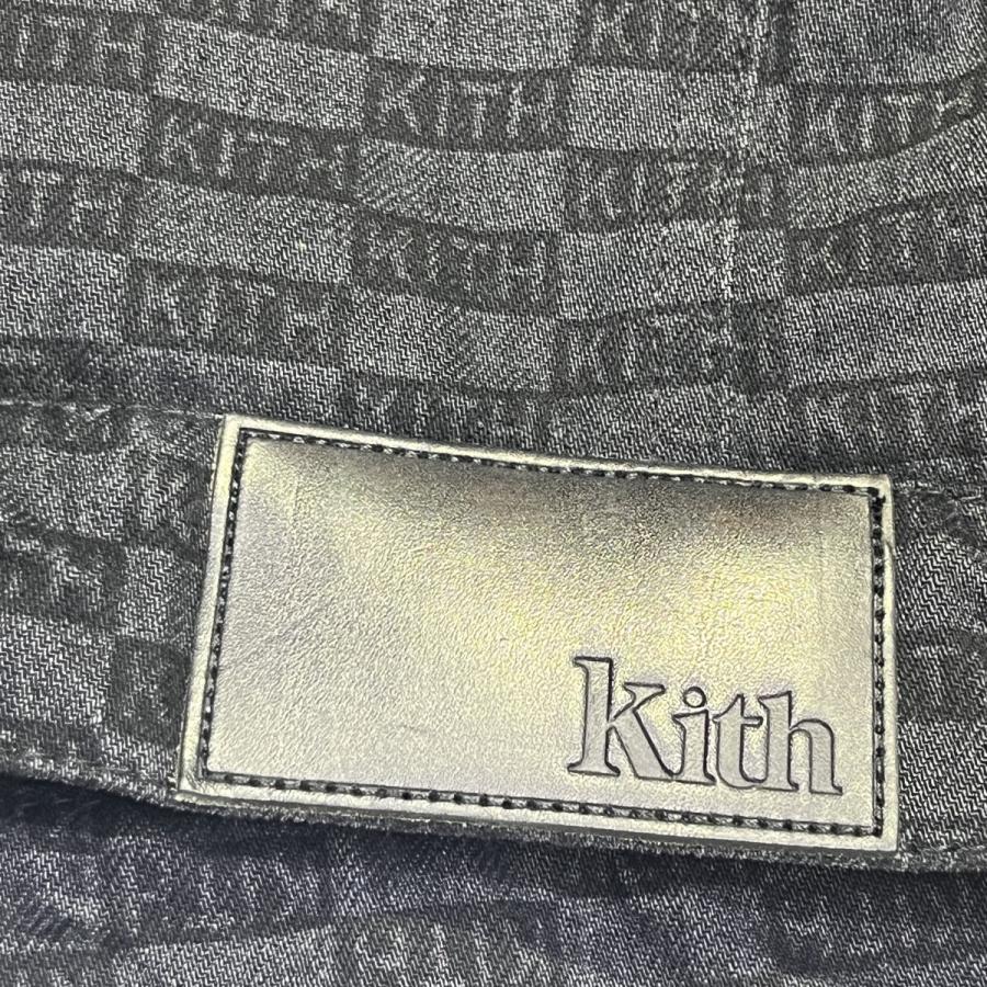 KITH キス スモールロゴボアデニムジャケット 23-020-060-0036-4-0 