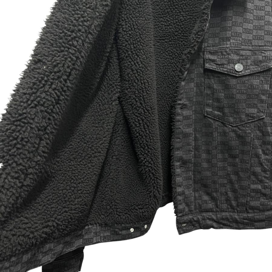 KITH キス スモールロゴボアデニムジャケット 23-020-060-0036-4-0 