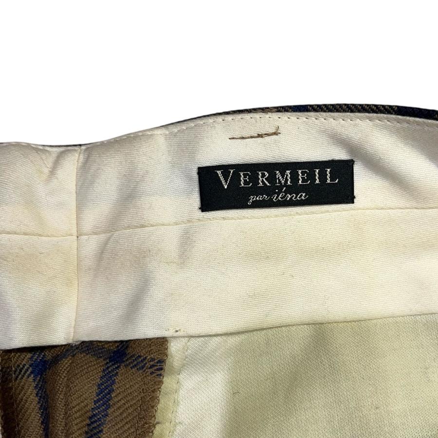 VERMEIL par iena ヴェルメイユパーイエナ ウールチェックパンツ 19 